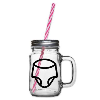 Schicht - Henkelglas mit Schraubdeckel - Klar - Rechts
