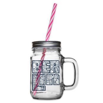 Berlin 2 - Henkelglas mit Schraubdeckel - Klar - Rechts