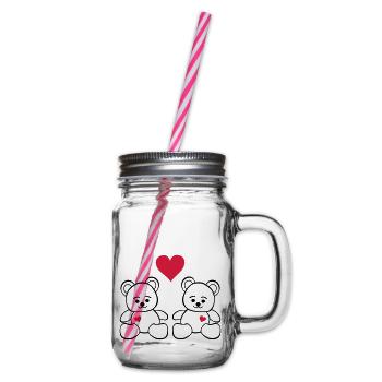 teddy_love - Bocal à boisson - transparent - Droite