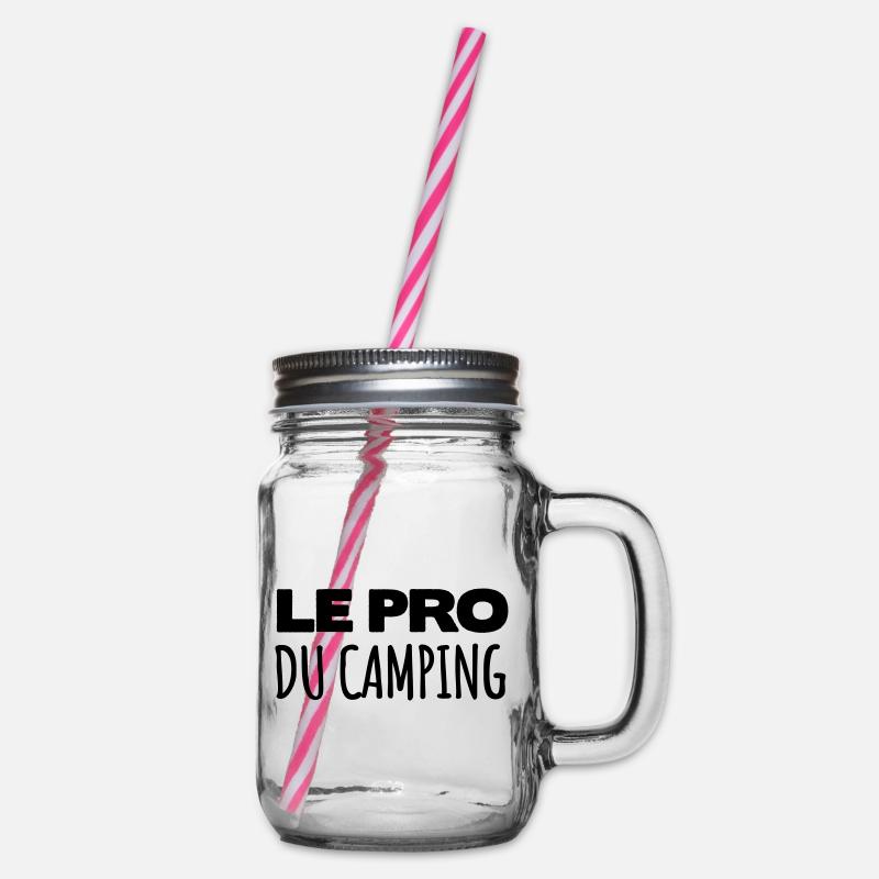 Pro du camping - Bocal à boisson - transparent