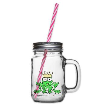 Prince Charmant Grenouille Roi - Bocal à boisson - transparent - Droite