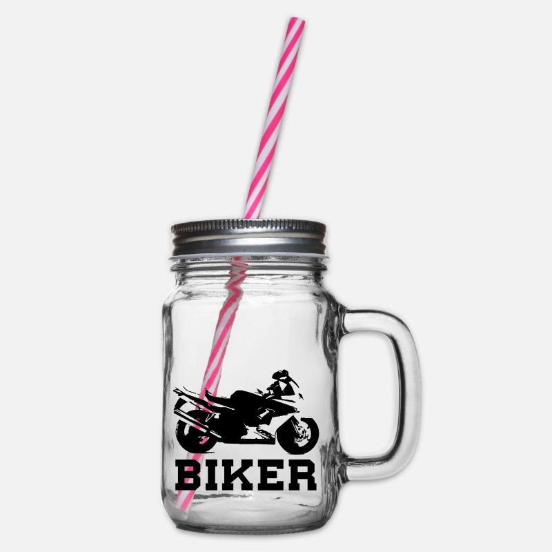 Motard Mottorrad - Bocal à boisson - transparent