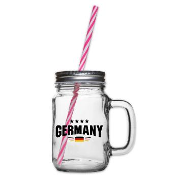 Courbe du ventilateur en Allemagne - Bocal à boisson - transparent - Droite