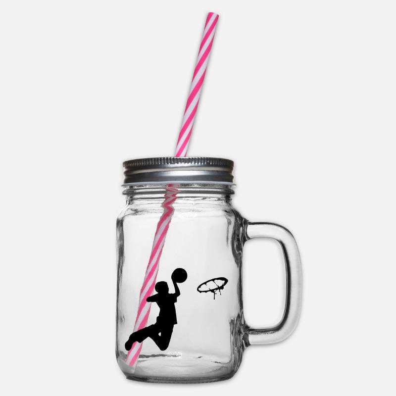 basketball - Bocal à boisson - transparent