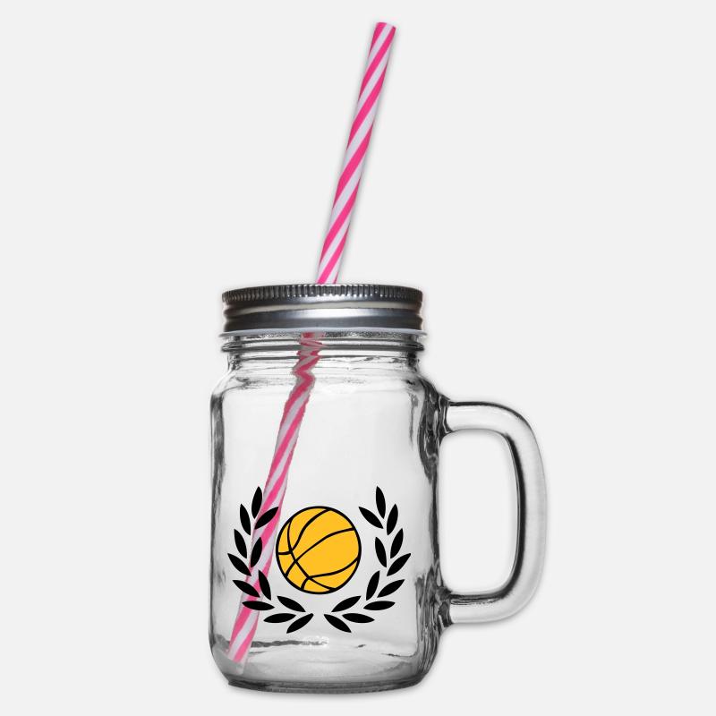 Basketball - Bocal à boisson - transparent