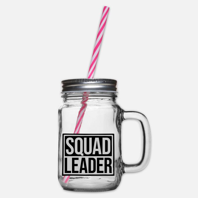 Conception du leader de l’escouade Shield - Bocal à boisson - transparent
