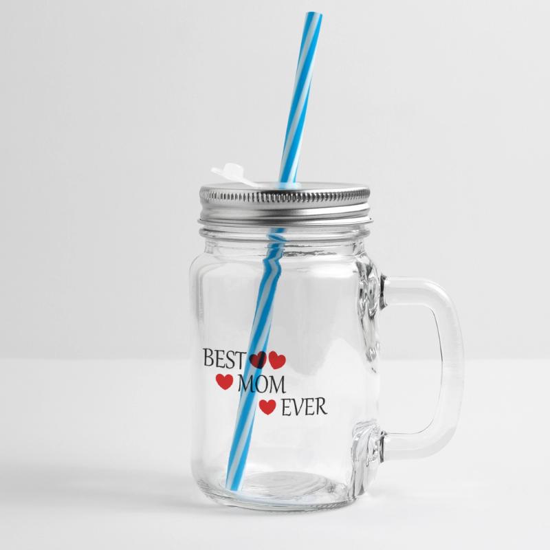 Muttertags Geschenk Mutter Muttertag Geschenkidee Henkelglas mit Schraubdeckel
