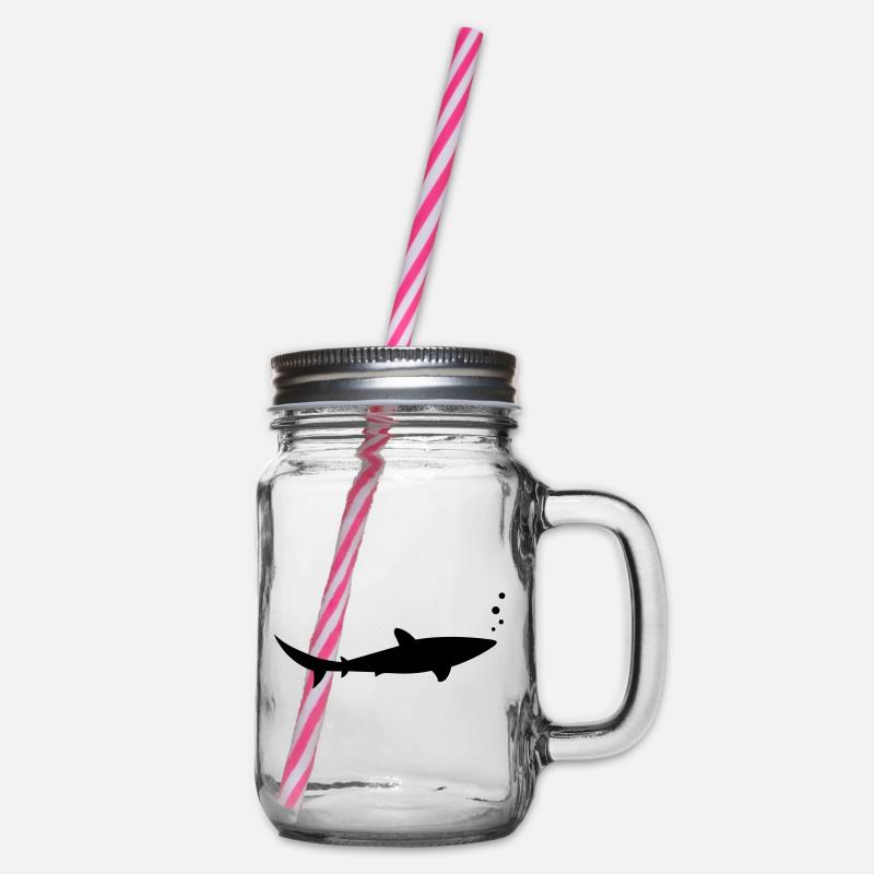 requin requin requin - Bocal à boisson - transparent