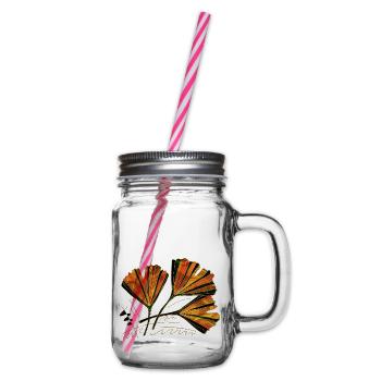 List - Glass jar with handle and screw cap - clear - Right