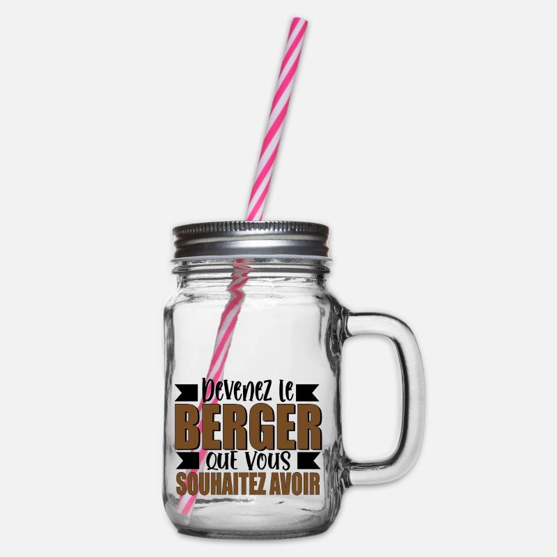 Devenez le berger - Bocal à boisson - transparent