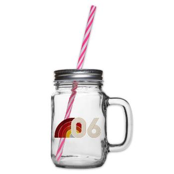 Astro Vintage 10 Year Party 2016 - Glass jar with handle and screw cap - clear - Right