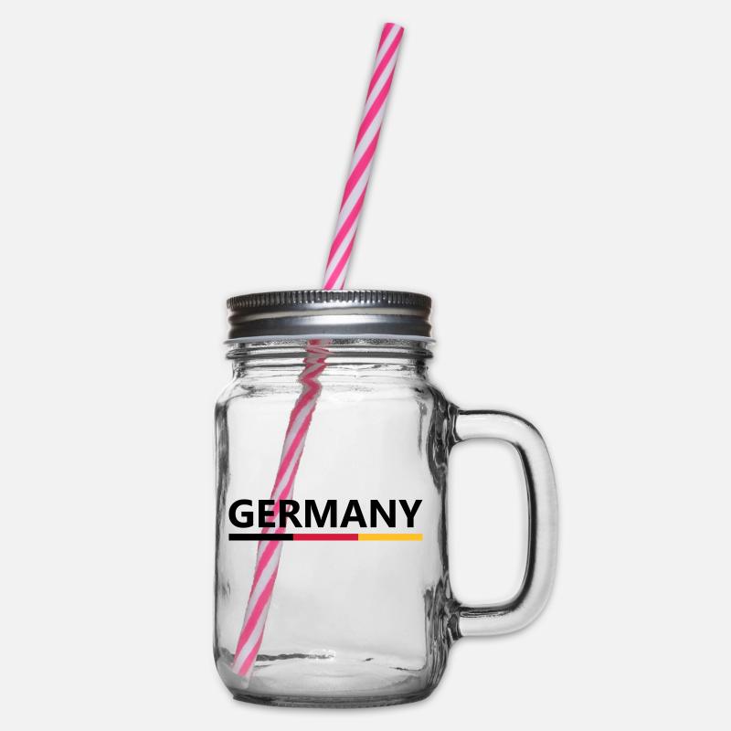 Germany - Henkelglas mit Schraubdeckel - Klar