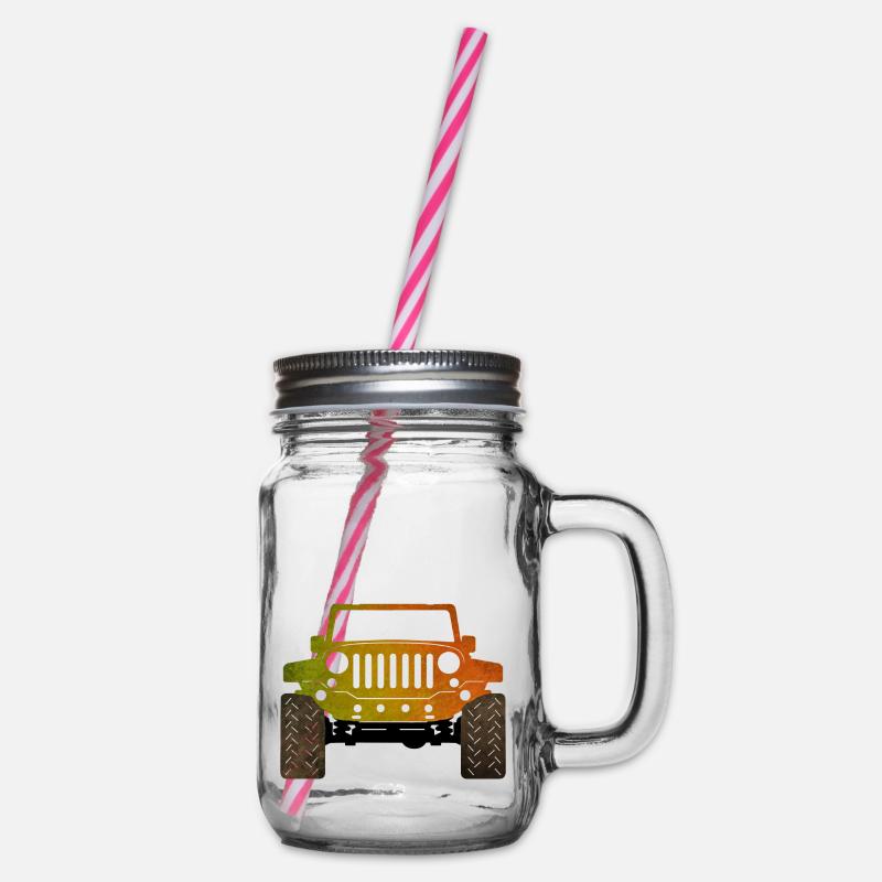 jeep - Bocal à boisson - transparent