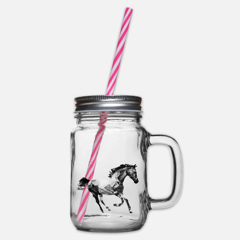 CHEVAL - Bocal à boisson - transparent