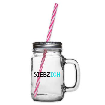 siebzich - Bocal à boisson - transparent - Droite
