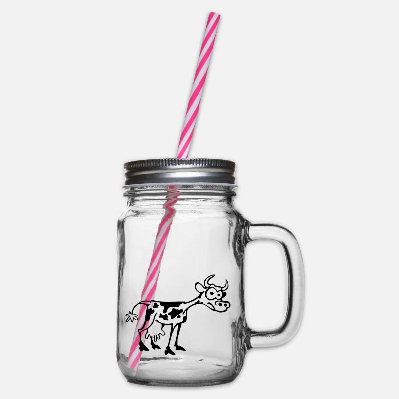 Vache - Bocal à boisson - transparent