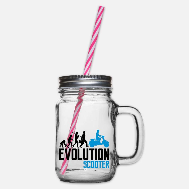 moteur évolution scooter électrique clipart elek - Bocal à boisson - transparent