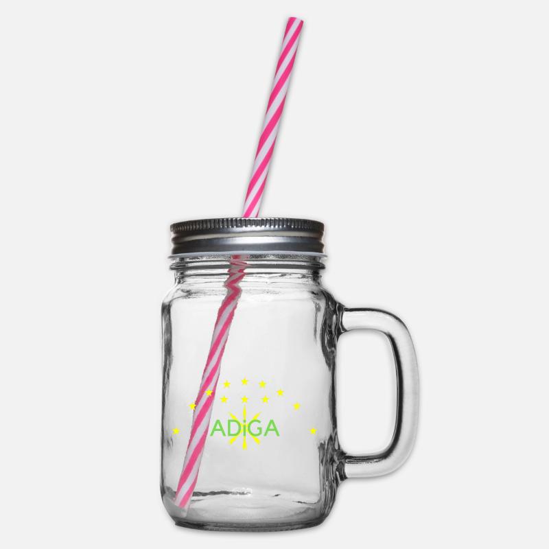 vert adiga - Bocal à boisson - transparent