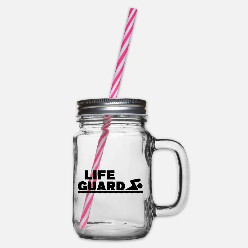 Sauveteurs de lifeguard - Bocal à boisson - transparent