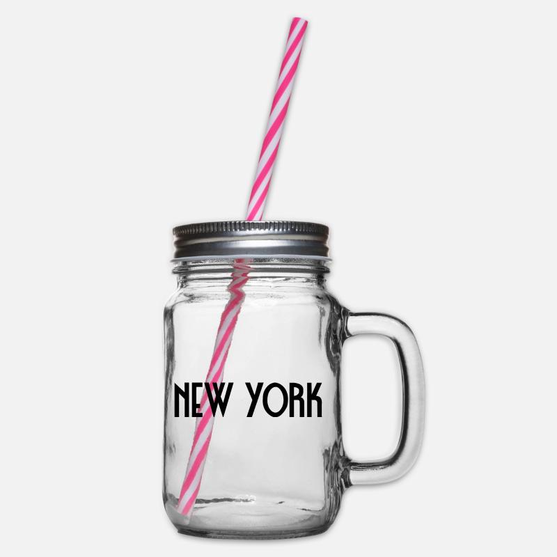 New York - Bocal à boisson - transparent