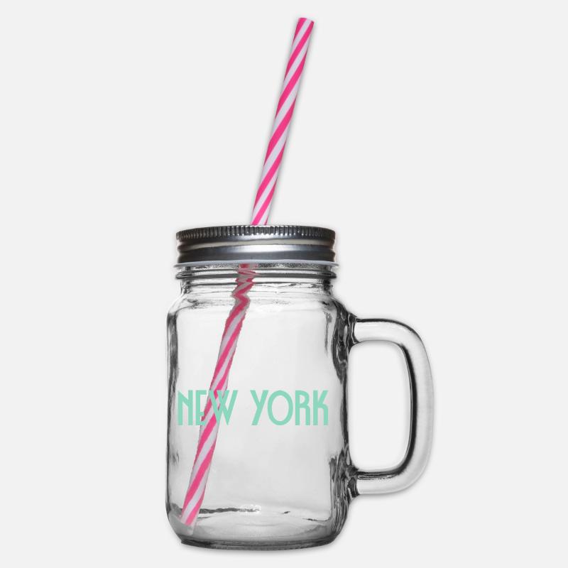 New York - Bocal à boisson - transparent