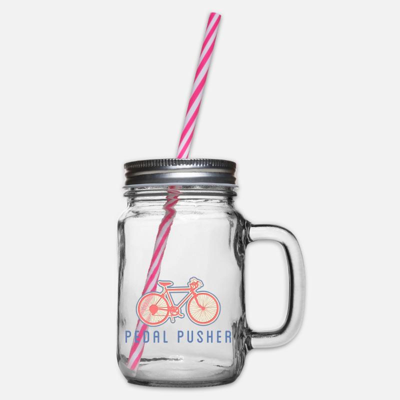 Bicycle Pedal Pusher - Bocal à boisson - transparent