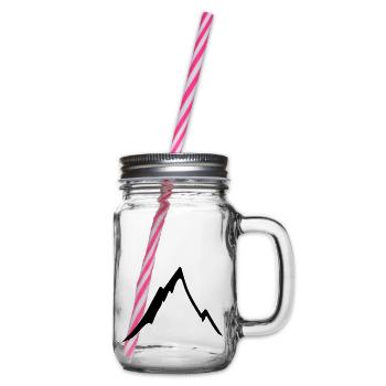 Belle montagne - Bocal à boisson - transparent - Droite