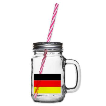 germany - Henkelglas mit Schraubdeckel - Klar - Rechts