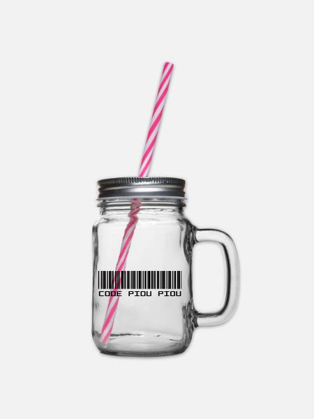 CODE PIOU PIOU - Bocal à boisson - transparent