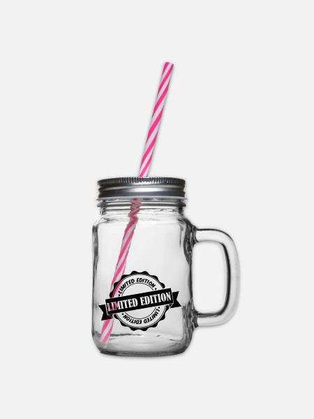 limited edition 01 - Henkelglas mit Schraubdeckel - Klar