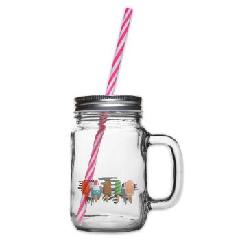 Eis am Stiel - Henkelglas mit Schraubdeckel - Klar - Rechts