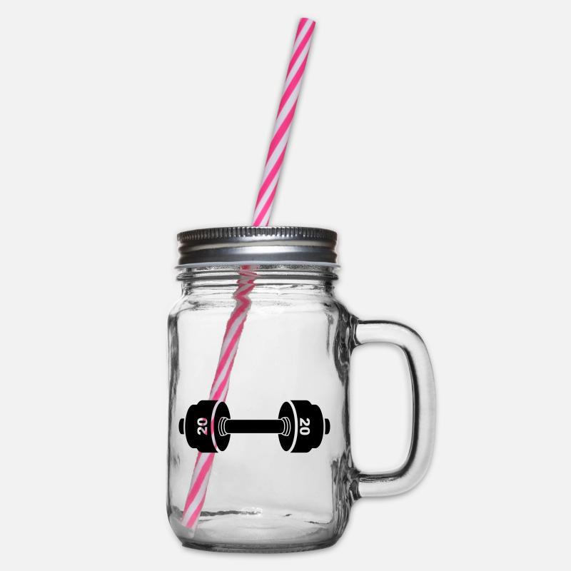 musculation - Bocal à boisson - transparent