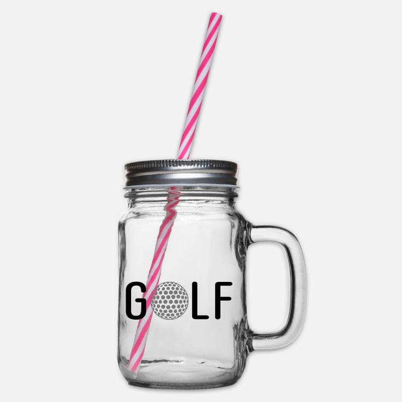 Le golf - Bocal à boisson - transparent