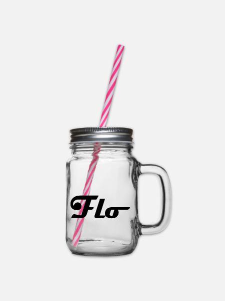 flo - Henkelglas mit Schraubdeckel - Klar