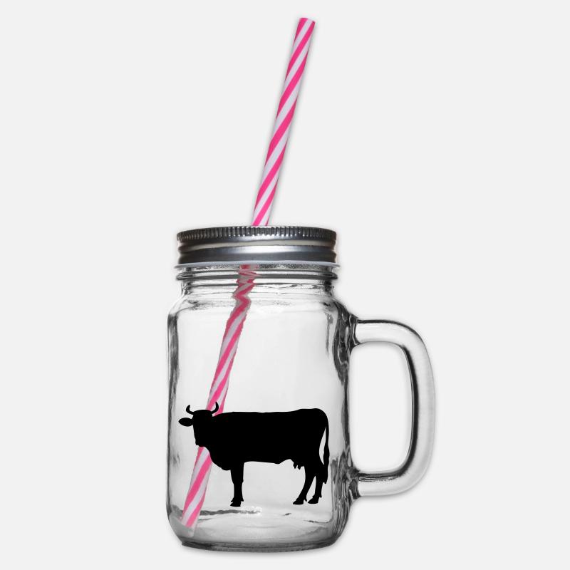 Vache - Bocal à boisson - transparent