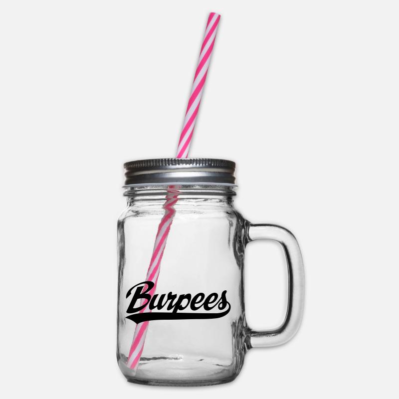 Burpees - Bocal à boisson - transparent