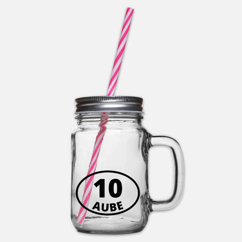10 aube - Bocal à boisson - transparent
