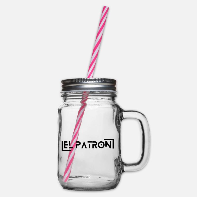 El Patron – Le look du chef - Bocal à boisson - transparent