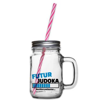 futur judoka - Bocal à boisson - transparent - Droite