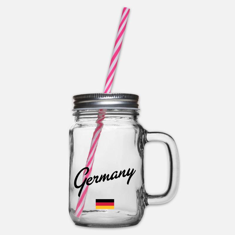 Germany - Henkelglas mit Schraubdeckel - Klar