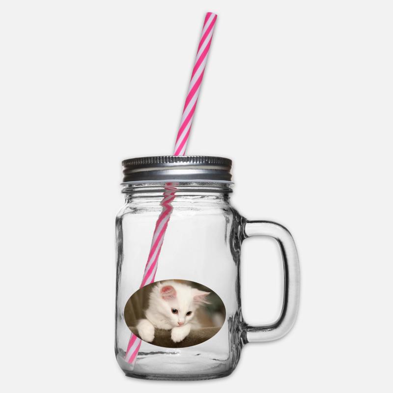 Chaton - Bocal à boisson - transparent