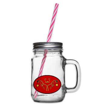 Exquisite - Glass jar with handle and screw cap - clear - Right
