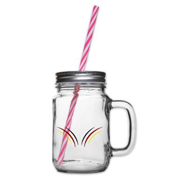 Claws Germany - Glass jar with handle and screw cap - clear - Right
