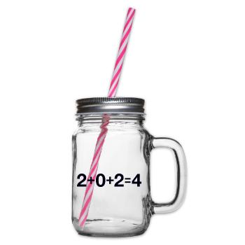 2024 - Henkelglas mit Schraubdeckel - Klar - Rechts