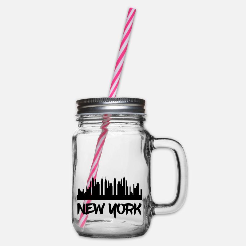 New York - Bocal à boisson - transparent