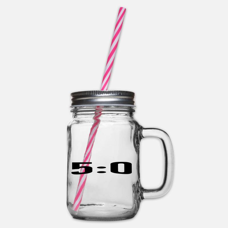 5:0, un score parfait - Bocal à boisson - transparent
