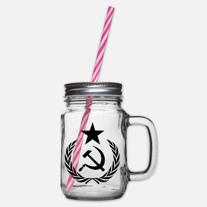 urss hemblem - Bocal à boisson - transparent