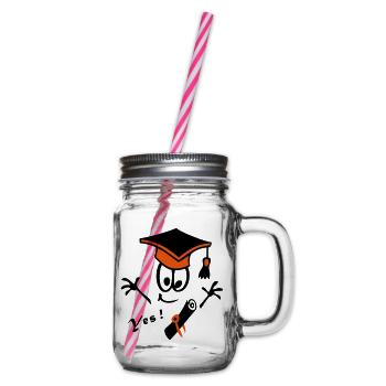 doctor - Glass jar with handle and screw cap - clear - Right