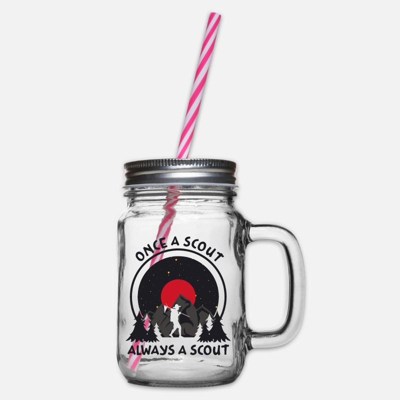 Scout Toujours ! - Bocal à boisson - transparent