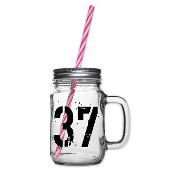 37 Nombre 37 - Bocal à boisson - transparent - Droite